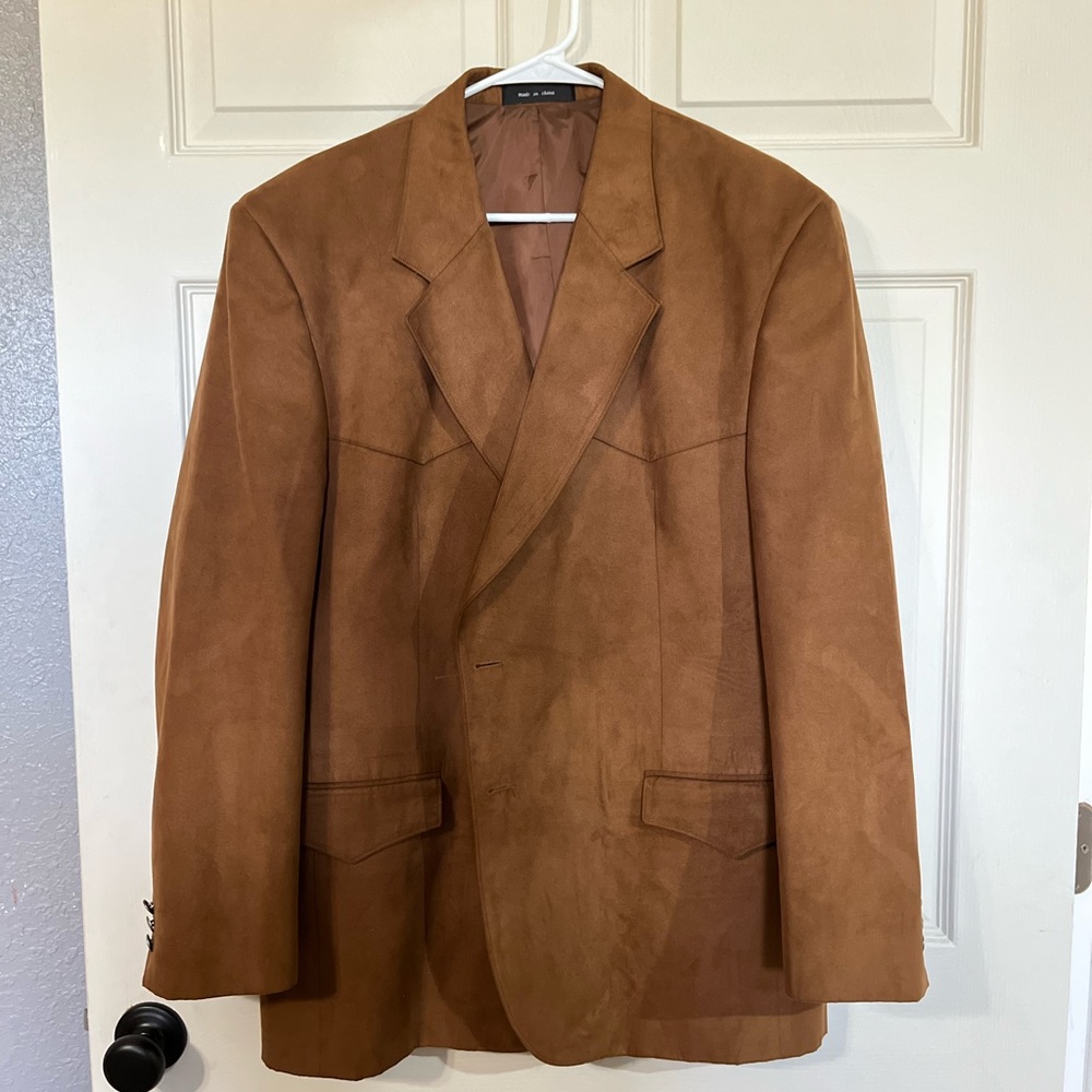 CCC Western Wear men’s suede sport coat